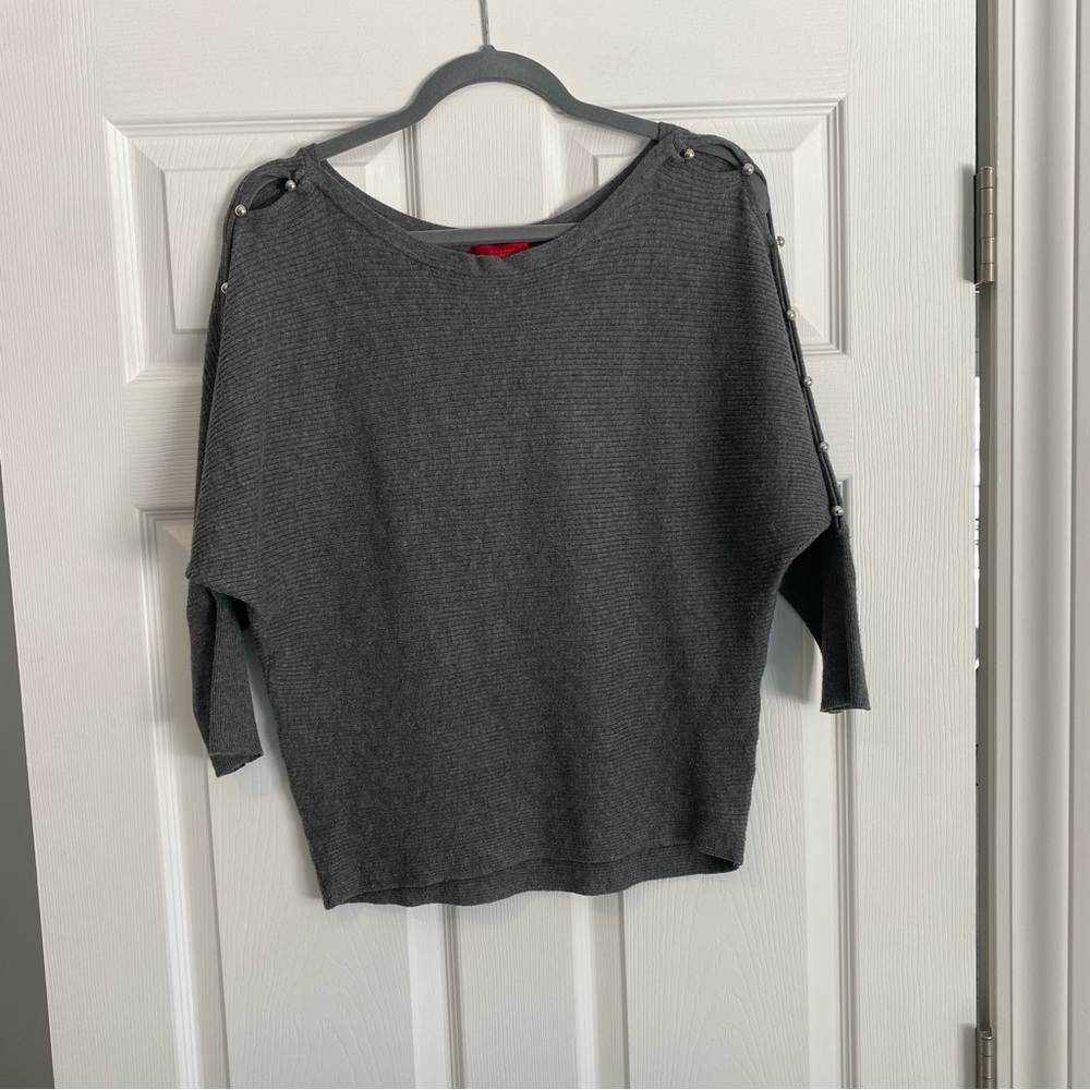 Jennifer Lopez Charcoal Women's Sweater